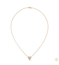 0.30 CT. Heart Pavé Diamond Pendant