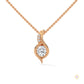 0.30 CT. Lab Diamond Teardrop Pendant