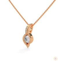 0.30 CT. Lab Diamond Teardrop Pendant