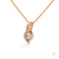 0.30 CT. Lab Diamond Teardrop Pendant