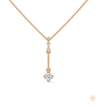 0.30 CT. Linear Drop Pendant