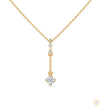 0.30 CT. Linear Drop Pendant