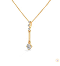 0.30 CT. Linear Drop Pendant
