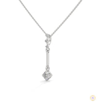 0.30 CT. Linear Drop Pendant