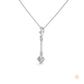 0.30 CT. Linear Drop Pendant