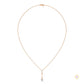 0.30 CT. Linear Drop Pendant