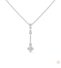 0.30 CT. Linear Drop Pendant