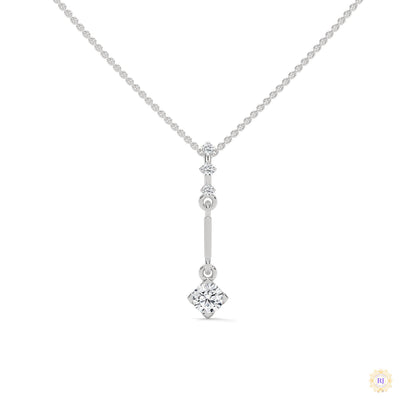 0.30 CT. Linear Drop Pendant
