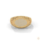0.30 Ct. Filigree Pavé Lab Diamond Men’s Ring