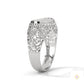 0.30 Ct. Filigree Pavé Lab Diamond Men’s Ring