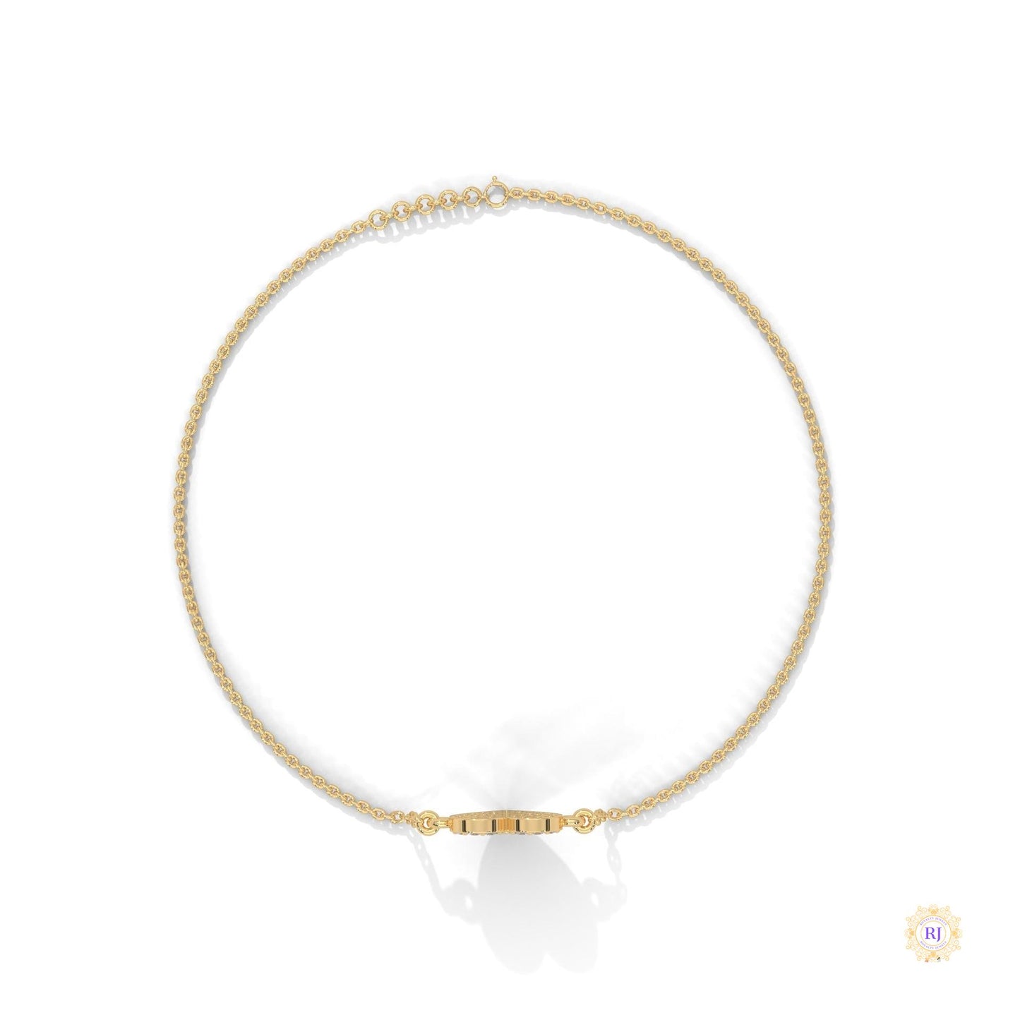 0.30 Ct. Heart Pavé Lab Diamond Bracelet