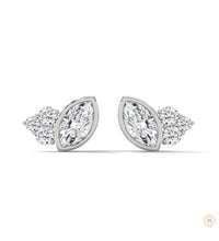 0.35 CT. Marquise Cluster Diamond Studs