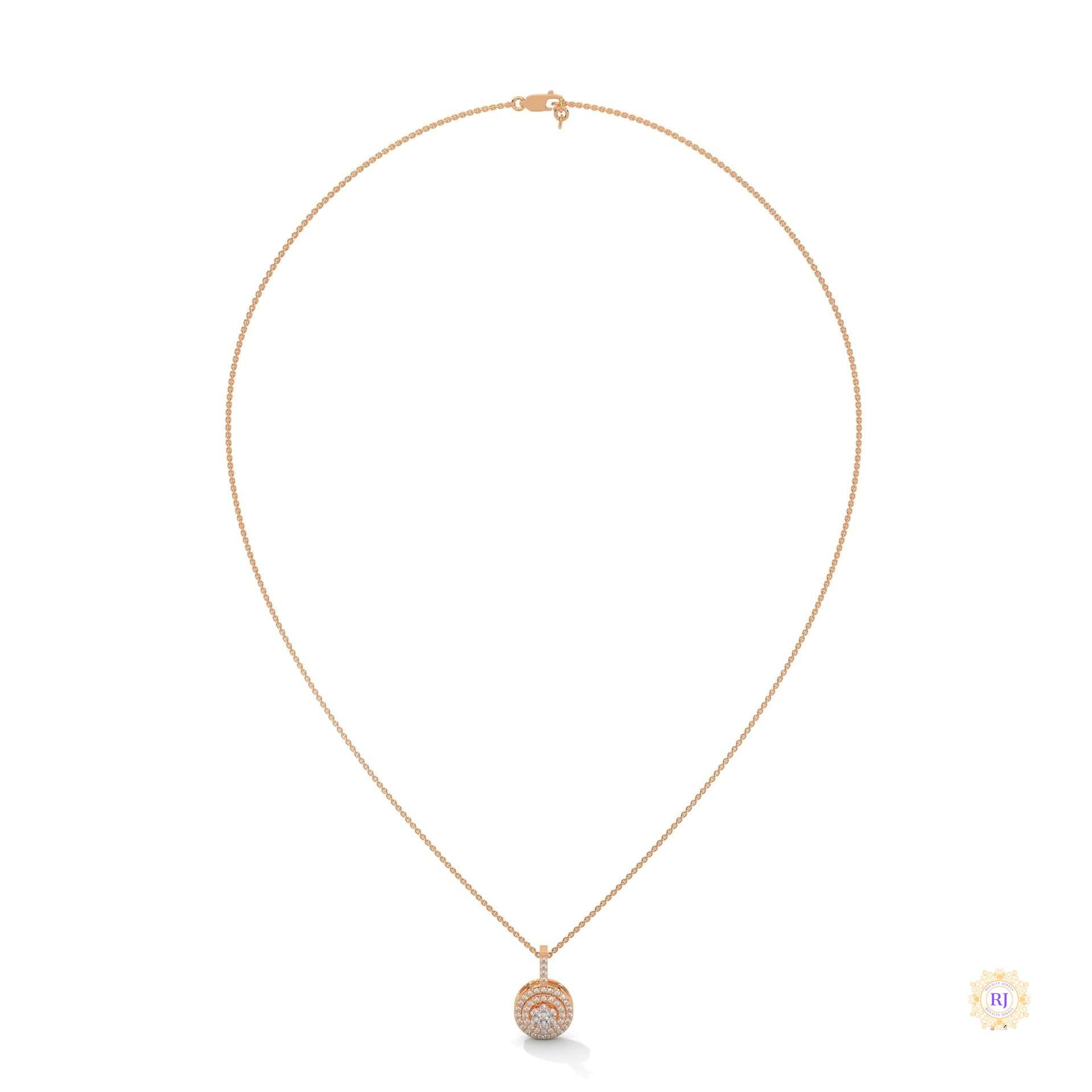 0.35 CT. Triple Halo Cluster Diamond