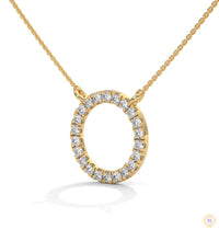 0.40 CT. Diamond Circle Pendant