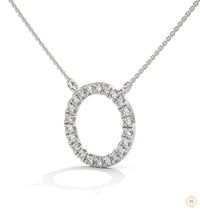 0.40 CT. Diamond Circle Pendant
