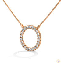 0.40 CT. Diamond Circle Pendant