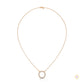 0.40 CT. Diamond Circle Pendant
