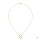 0.40 CT. Diamond Circle Pendant