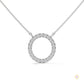 0.40 CT. Diamond Circle Pendant