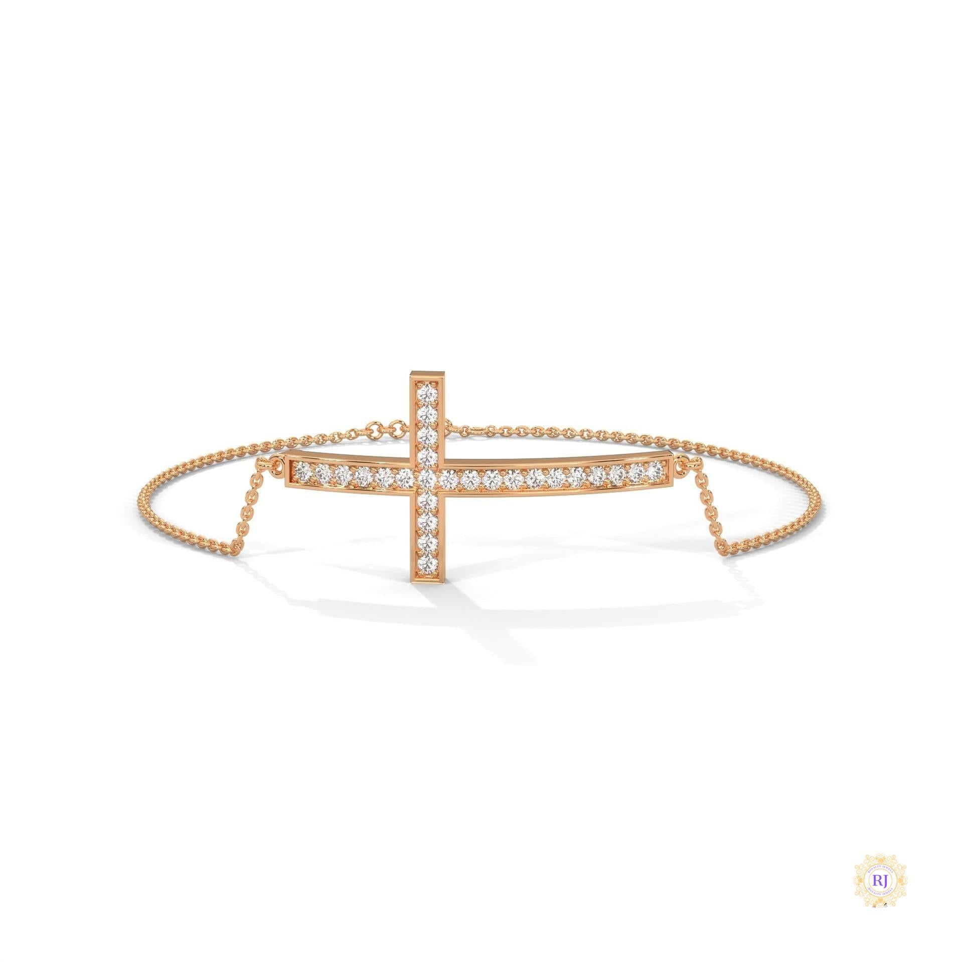 0.40 Ct. Cross Lab Diamond Bracelet Everyday Luxe