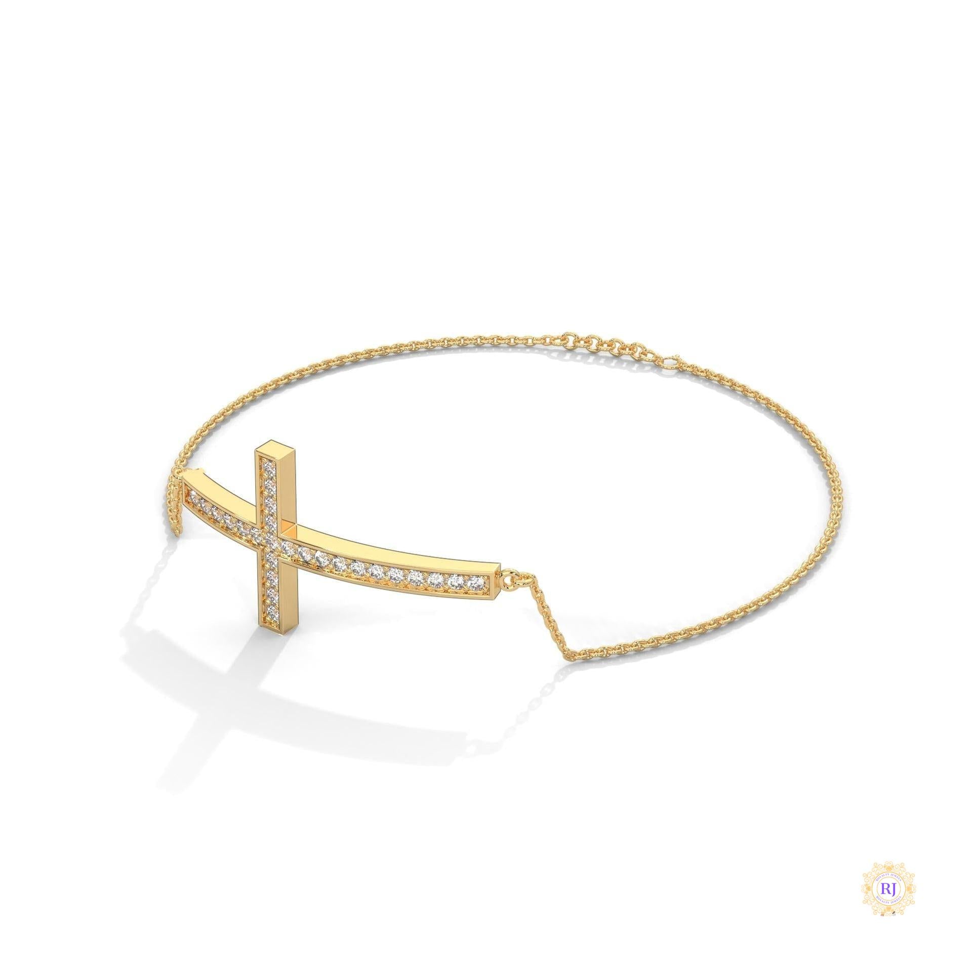 0.40 Ct. Cross Lab Diamond Bracelet Everyday Luxe