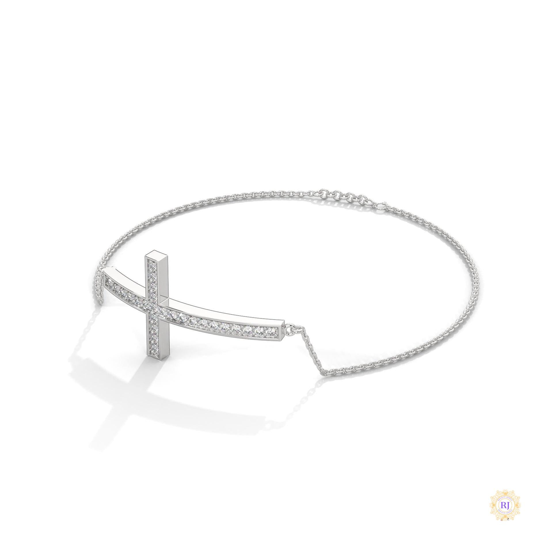 0.40 Ct. Cross Lab Diamond Bracelet Everyday Luxe