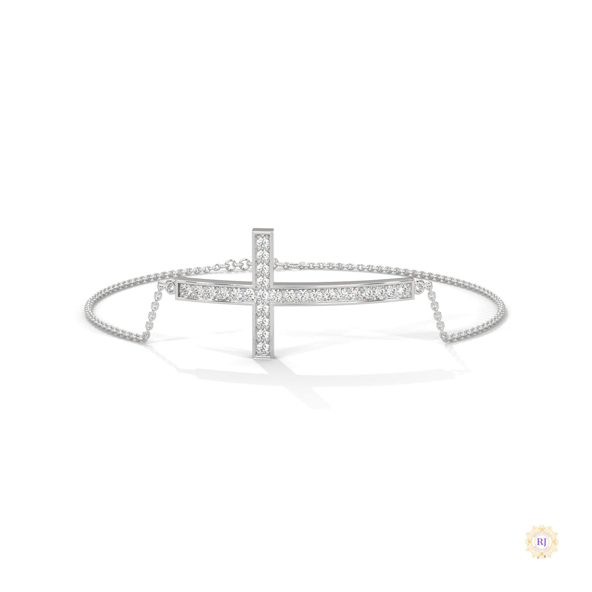 0.40 Ct. Cross Lab Diamond Bracelet Everyday Luxe