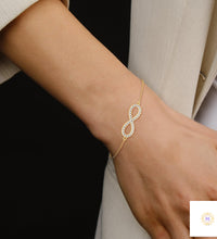 0.40 Ct. Infinity Lab Diamond Bracelet Everyday Luxe