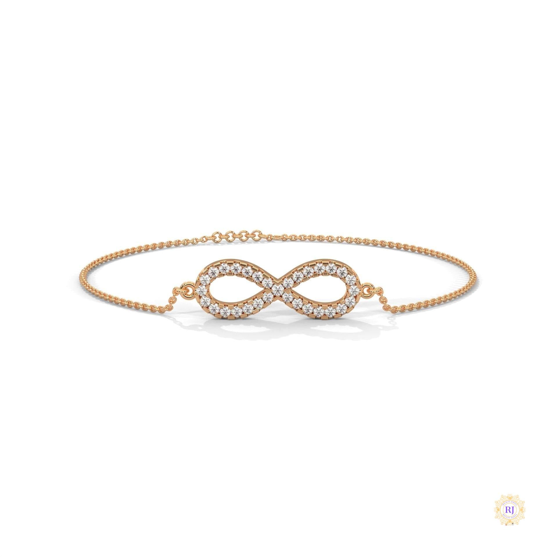 0.40 Ct. Infinity Lab Diamond Bracelet Everyday Luxe