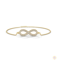 0.40 Ct. Infinity Lab Diamond Bracelet Everyday Luxe