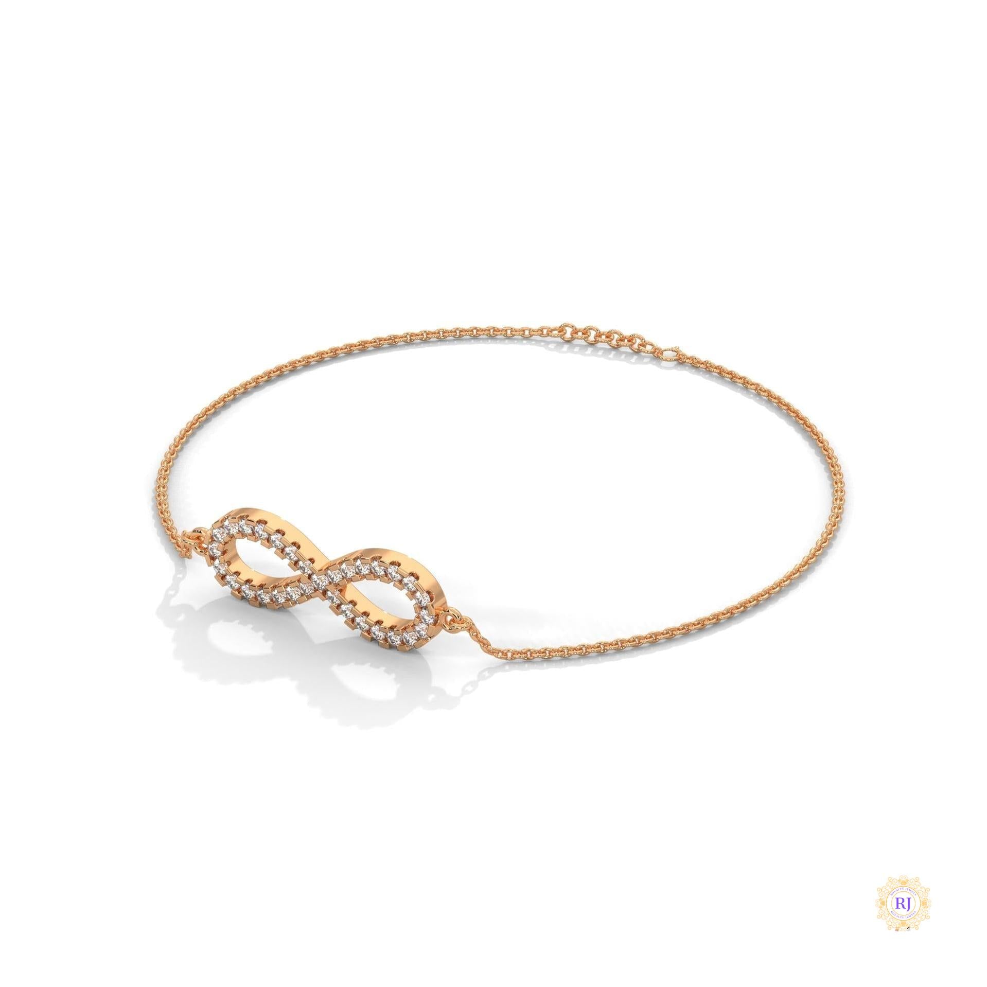 0.40 Ct. Infinity Lab Diamond Bracelet Everyday Luxe