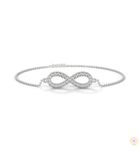 0.40 Ct. Infinity Lab Diamond Bracelet Everyday Luxe