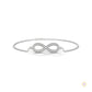 0.40 Ct. Infinity Lab Diamond Bracelet Everyday Luxe