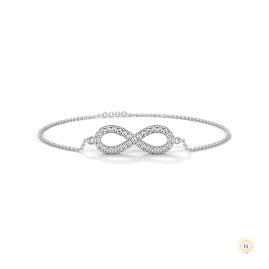 0.40 Ct. Infinity Lab Diamond Bracelet Everyday Luxe