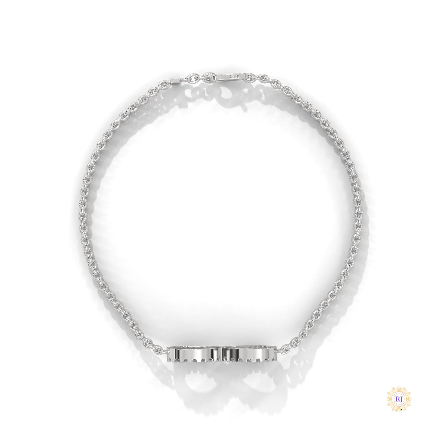 0.40 Ct. Infinity Rope Chain Lab Diamond Bracelet