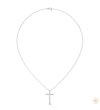 0.50 CT. Diamond Cross Pendant – Lab-Grown Luxury