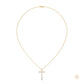 0.50 CT. Diamond Cross Pendant – Lab-Grown Luxury