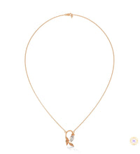 0.50 CT. Floral Marquise Diamond Pendant