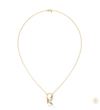 0.50 CT. Floral Marquise Diamond Pendant