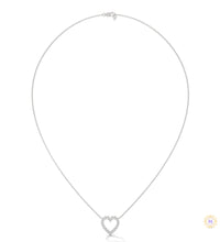 0.50 CT. Heart Diamond Pendant