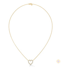 0.50 CT. Heart Diamond Pendant