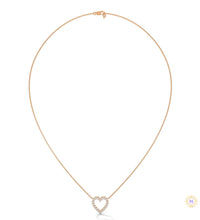 0.50 CT. Heart Diamond Pendant