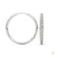 0.50 CT. Inside-Out Diamond Hoop Earrings