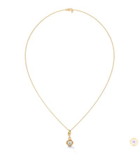 0.50 CT. Solitaire Twist Bloom Pendant