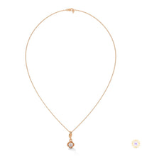 0.50 CT. Solitaire Twist Bloom Pendant