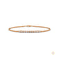 0.50 Ct. Bar Lab Diamond Chain Bracelet Everyday Luxe