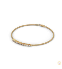 0.50 Ct. Bar Lab Diamond Chain Bracelet Everyday Luxe