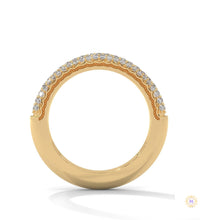 0.50 Ct. Lab Diamond Pavé Band Ring – Elegant Sparkle