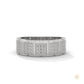 0.50 Ct. Men’s Lab Diamond Panel Ring | Luxury Design