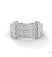 0.50 Ct. Men’s Lab Diamond Statement Ring